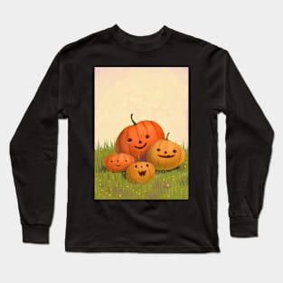 Halloween Pumpkin Family Long Sleeve T-Shirt